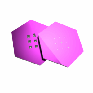 TEM Pure Silicon Grids - 3x3 Windows